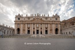 Exterior of Saint Peter's Basilica, Vatican City