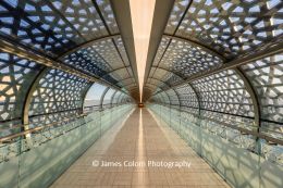 Walkway to the Royal Opera House of Musical Arts, Muscat, Oman