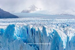 View over Glaciar Petiro Moreno, near El Calafate, Argentina