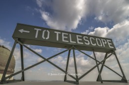 Griffith Observatory Telescope Sign