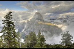 Yosemite: Half Dome in Fog