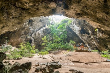 The Temple Pavilion in Phraya Nakorn Cave, Khao Sam Roi Yot National Park, Thailand