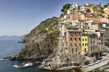 Village in the Cinque Terre, Italy