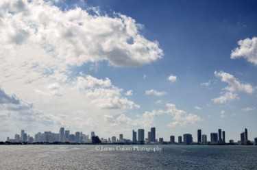 Miami City Skyline