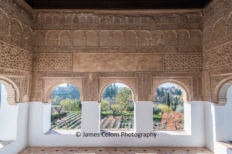 Nasrid Palace at Alhambra, Granada, Spain