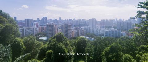 View of Mount Faber from Faber Point, Singapore