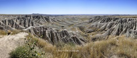 Badlands National Park landscape