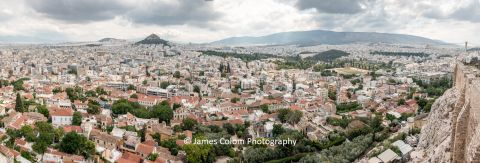 View from Acropolis, Athens, Greece