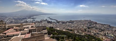 View of Bay of Naples from Sant'Elmo