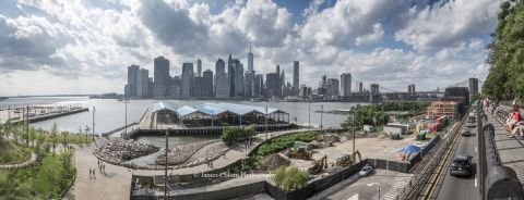 Manhattan from Booklyn Park, New York City, NY